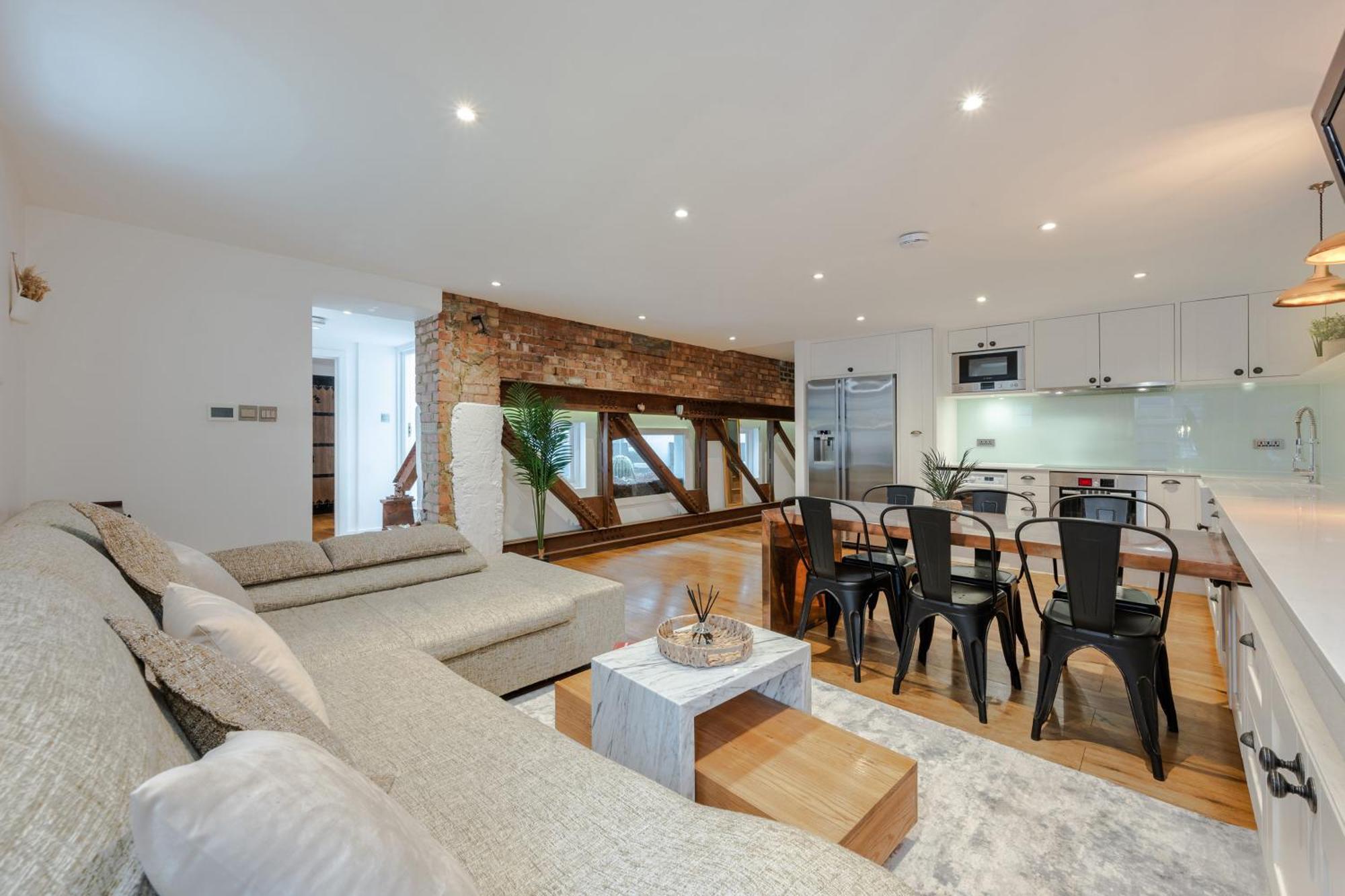 Stunning Duplex Apartment In Central Лондон Экстерьер фото